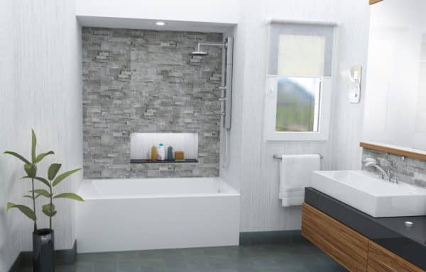 Mirolin Adora Skirted Bath Tub