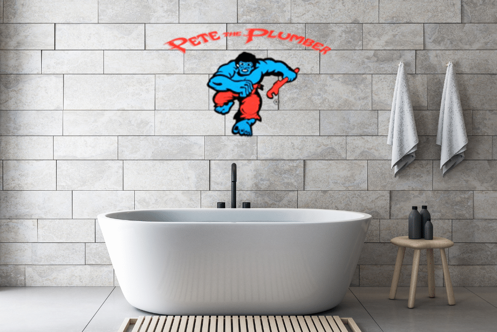 Pete The Plumber Bath Tub Product Page