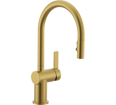 Moen Cia Chrome one-handle high arc pulldown kitchen faucet 7622BG sold by Pete The Plumber