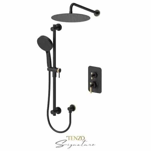 Tenzo BET32-20112-F-MBCR - Matte Black - Chrome